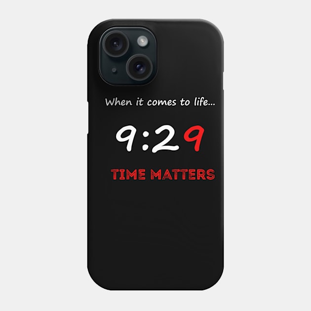 9 Minutes 29 Seconds | When it comes to life time matters | George Floyd Matters Phone Case by TOMOPRINT⭐⭐⭐⭐⭐