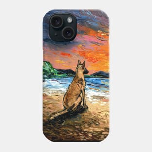 Beach Days - Belgian Malinois Phone Case