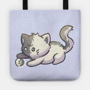 Zodiac Gemini - Astrology Horoscope Cat Tote