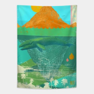 MOUNTAIN WHALE Tapestry