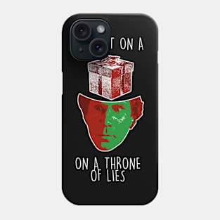Throne Of Lies Elf Quote Christmas Knit Phone Case
