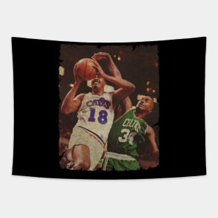 Hot Rod Taking it To The Rack Against Kevin Gamble Tapestry