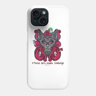 Three days awake Challenge - Catsondrugs.com - Techno Party Ibiza Rave Dance Underground Festival Spring Break Berlin Good Vibes Trance Dance technofashion technomusic Phone Case