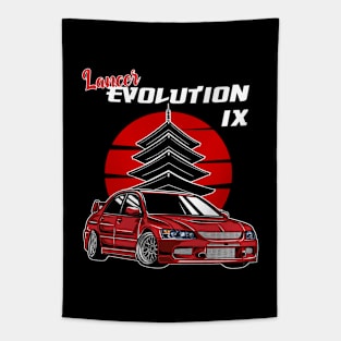 Lancer Evolution IX Tapestry