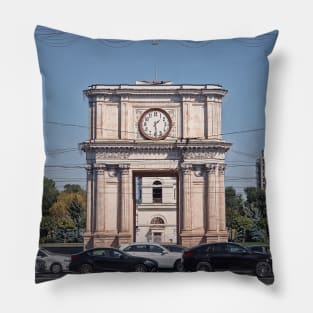 Triumphal Arch in Chisinau Pillow