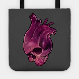 Heart Skull Tote