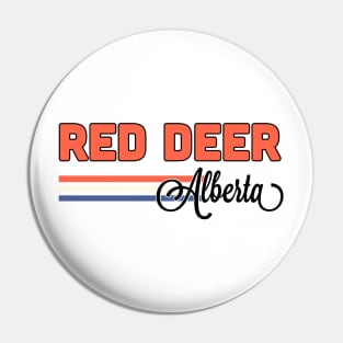 Red Deer Alberta Pin