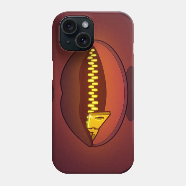 Quiet As Kept Phone Case by artofbryson