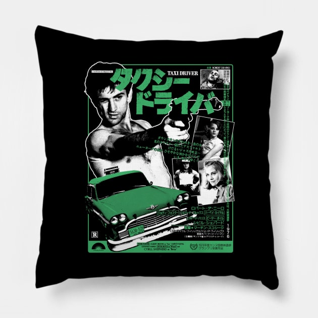 Taxi Driver - Travis Bickle Pillow by otacon