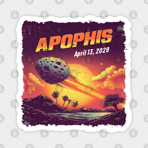 Apophis Space Lover T-Shirt 99942 April 13 2029 Magnet by Adam Brooq