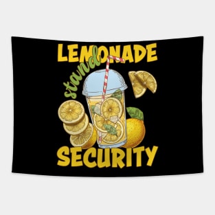 Lemonade Stand Security Lemon Juice Summer Refreshing Tapestry