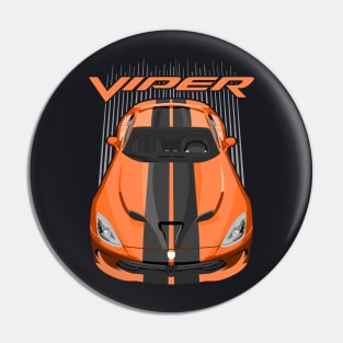 Viper SRT-orange and black Pin