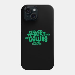 The Ice man -  Albert Collins, the Master of the Telecaster Phone Case