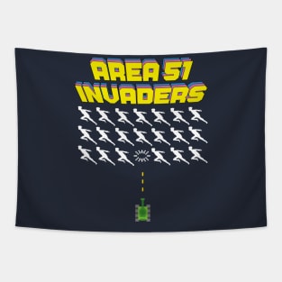 Area 51 Invaders Tapestry