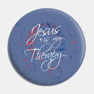 Jesus is my Therapy Pin