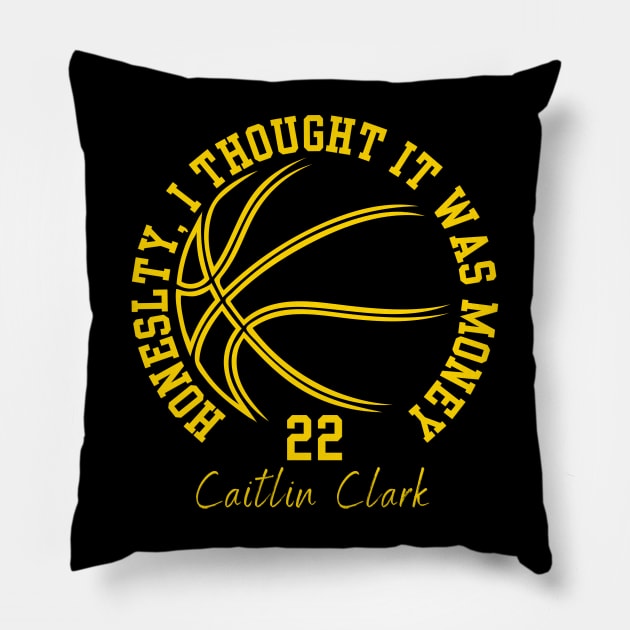Honestly, I thought it was money. 22 Caitlin Pillow by thestaroflove