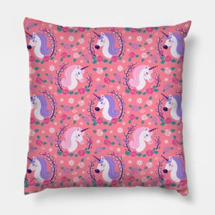 Cute Uni Pattern Pillow