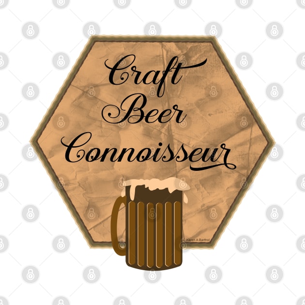 Craft Beer Connoisseur by Barthol Graphics