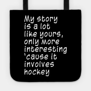 hockey Tote