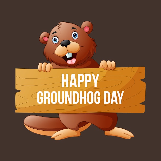 Happy Groundhog Day 2021 by vladocar