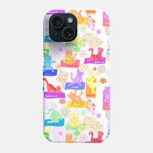 Yoga Cats Phone Case