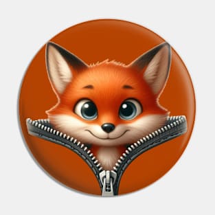 Cute Fox Pin