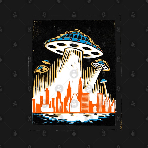 New York attacked by UFOs! by WonderWebb