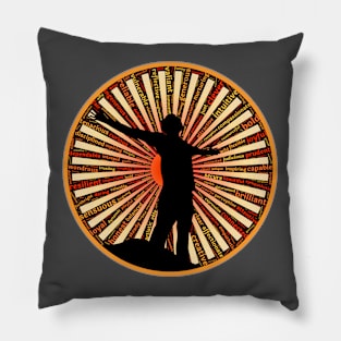 Man Celebrating Pillow