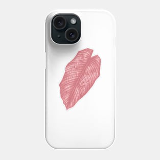 Calathea Musaica Leaf Phone Case