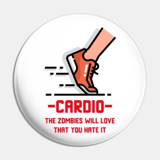 Cardio, The First Line of Defense Pin