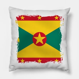 Grenada artwork Pillow