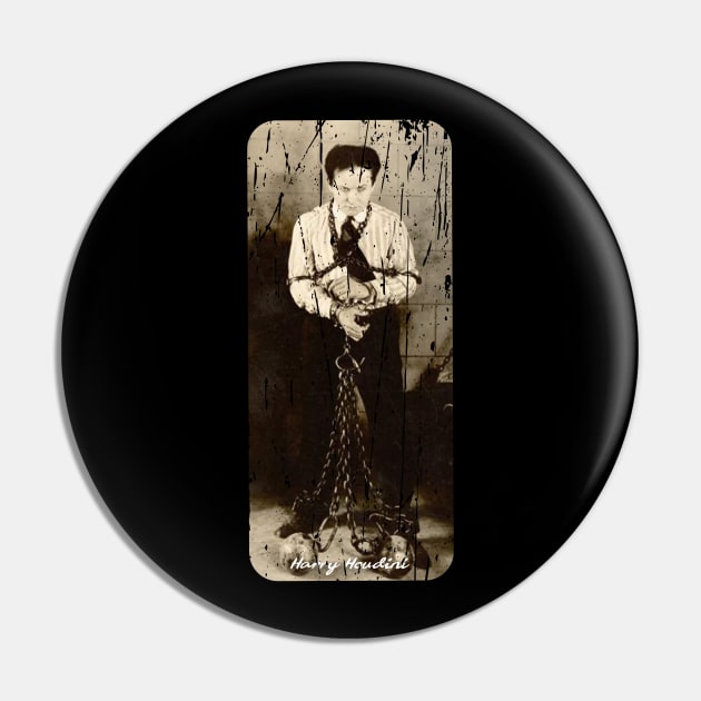 HARRY HOUDINI Pin by Cult Classics