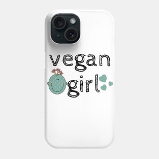 Vegan girl Phone Case