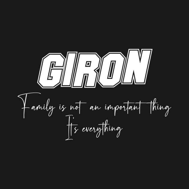 Giron Second Name, Giron Family Name, Giron Middle Name by Tanjania