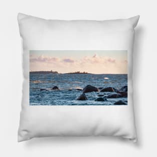 Evening on Baltic Sea Pillow