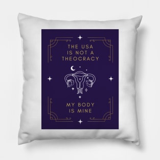 Not a Theocracy Pillow