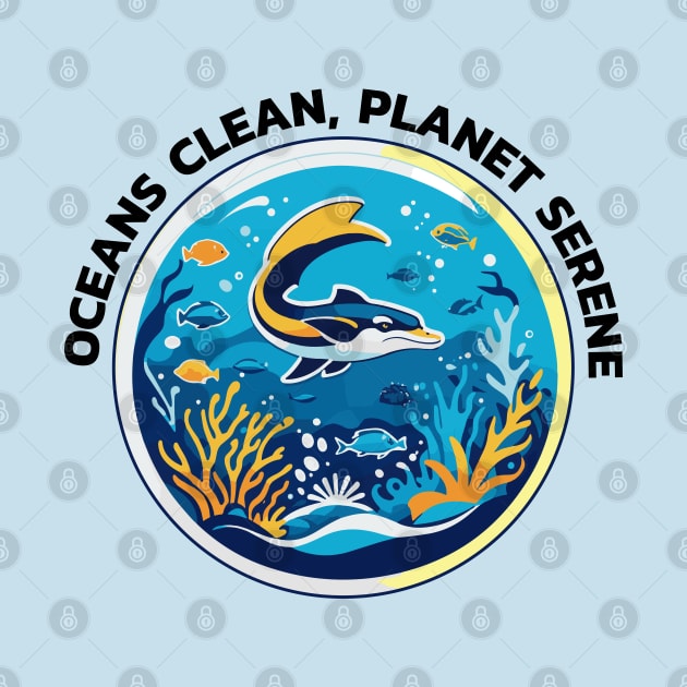 Clean Ocean and Marine Conservation by RetroColors