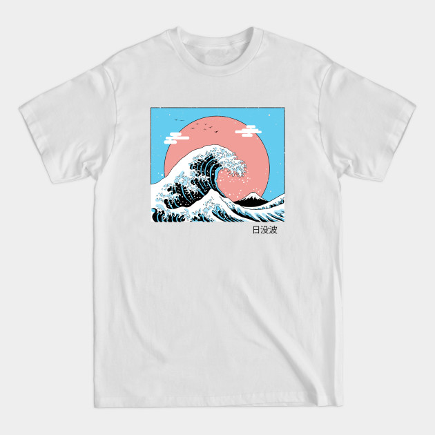 Discover Sunset Wave - Sunset - T-Shirt