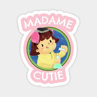 Marie Curie Cutie Magnet