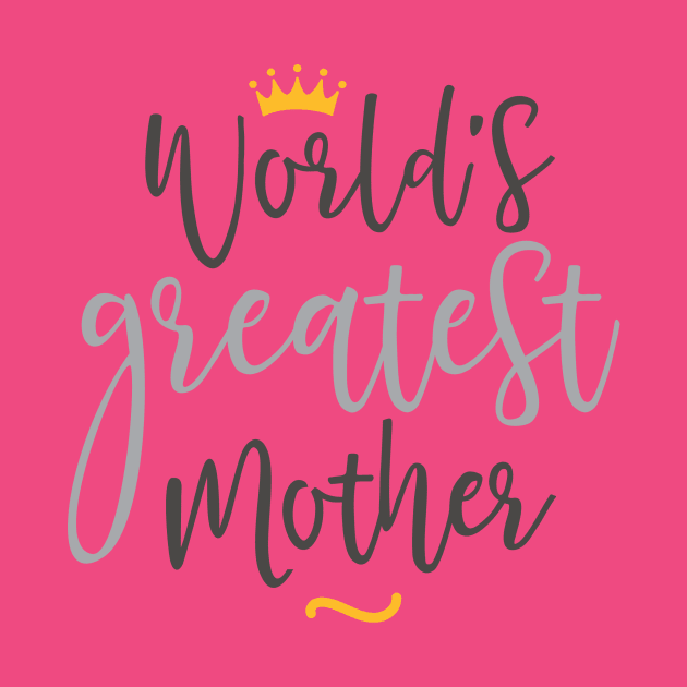 World's Greatest Mom Gift For Beautiful Mothers by RockSolidDeals