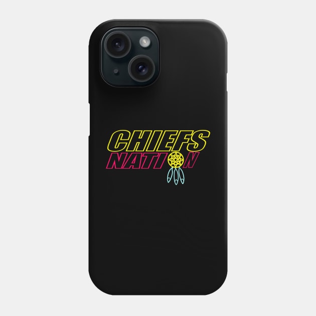 Chiefs Nation Phone Case by Zivanya's art