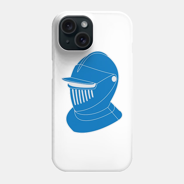 16th century helmet (blue) Phone Case by PabloDeChenez