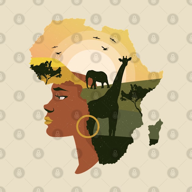 african women by DopamIneArt