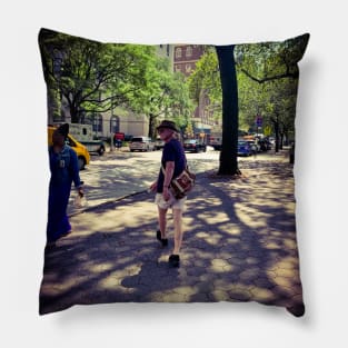 Fifth Avenue Central Park Manhattan NYC Pillow