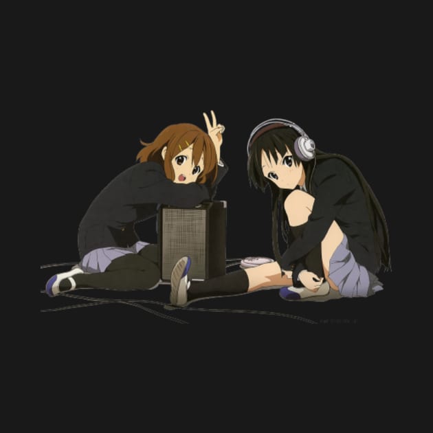 K-on Yui and Mio by KokoroPopShop