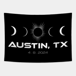 Total Solar Eclipse Austin, Texas Tapestry