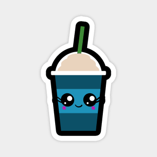 Kawaii Iced Coffee Magnet