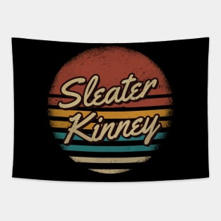 Sleater Kinney Retro Style Tapestry