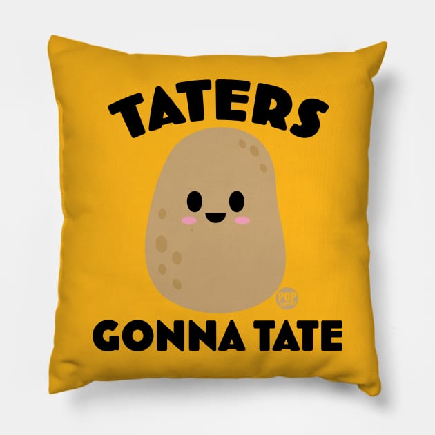 TATERS Pillow by toddgoldmanart