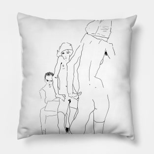 Egon Schiele Pillow